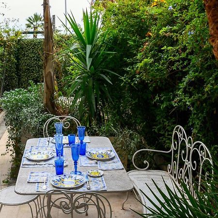 Sea Front Flat Promenade Des Anglais With Garden Nizza Exterior foto
