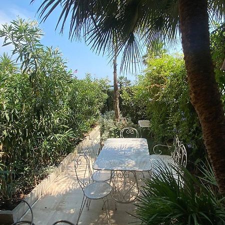 Sea Front Flat Promenade Des Anglais With Garden Nizza Exterior foto